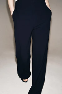 HIGH-WAISTED PINSTRIPE PANTS ZW COLLECTION