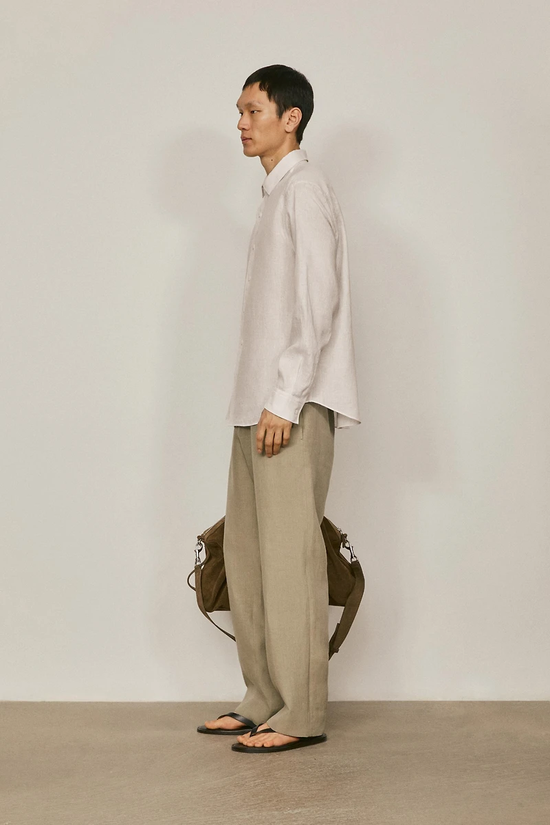 Extra fine 100% linen shirt - LIMITED EDITION