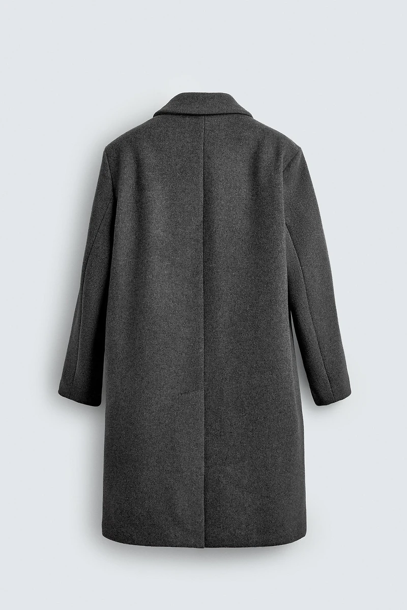 MANTEAU MÉLANGE LAINE MANTECO®