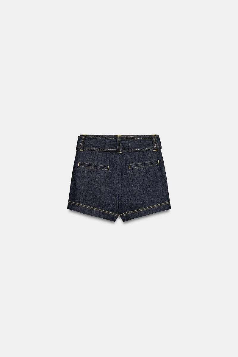Z1975 BELTED WRAP SKORT