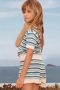 STRIPED KNIT SHORTS LIMITED EDITION
