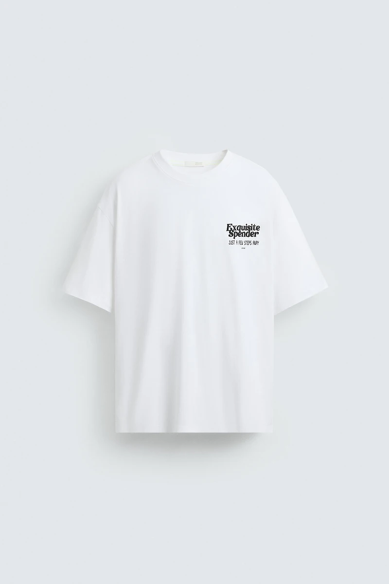 RAISED PRINT T-SHIRT