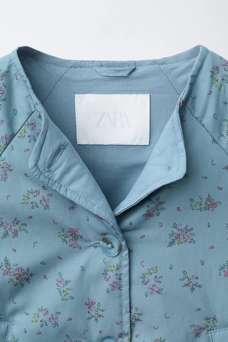 FLORAL PRINT JACKET
