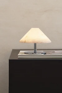 CORDLESS ALABASTER TABLE LAMP
