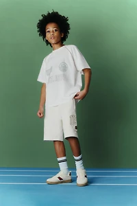 PLUSH JOGGING SHORTS