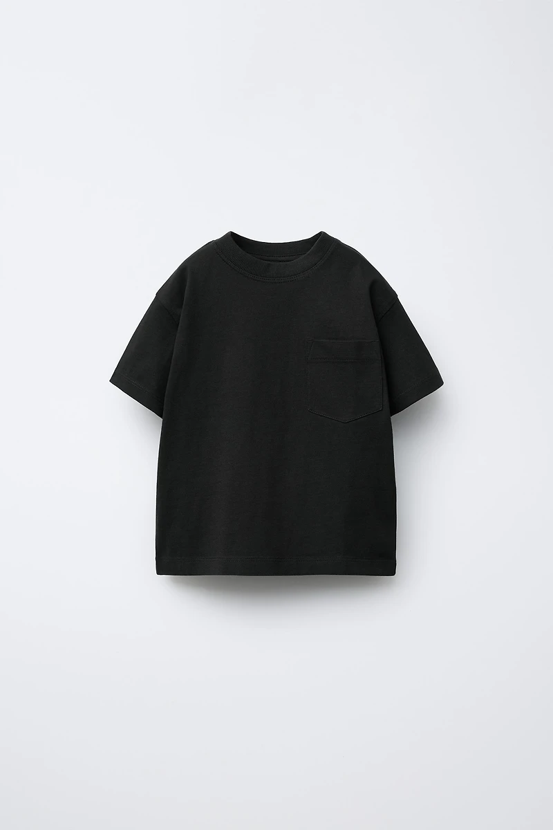 PLAIN POCKET T-SHIRT