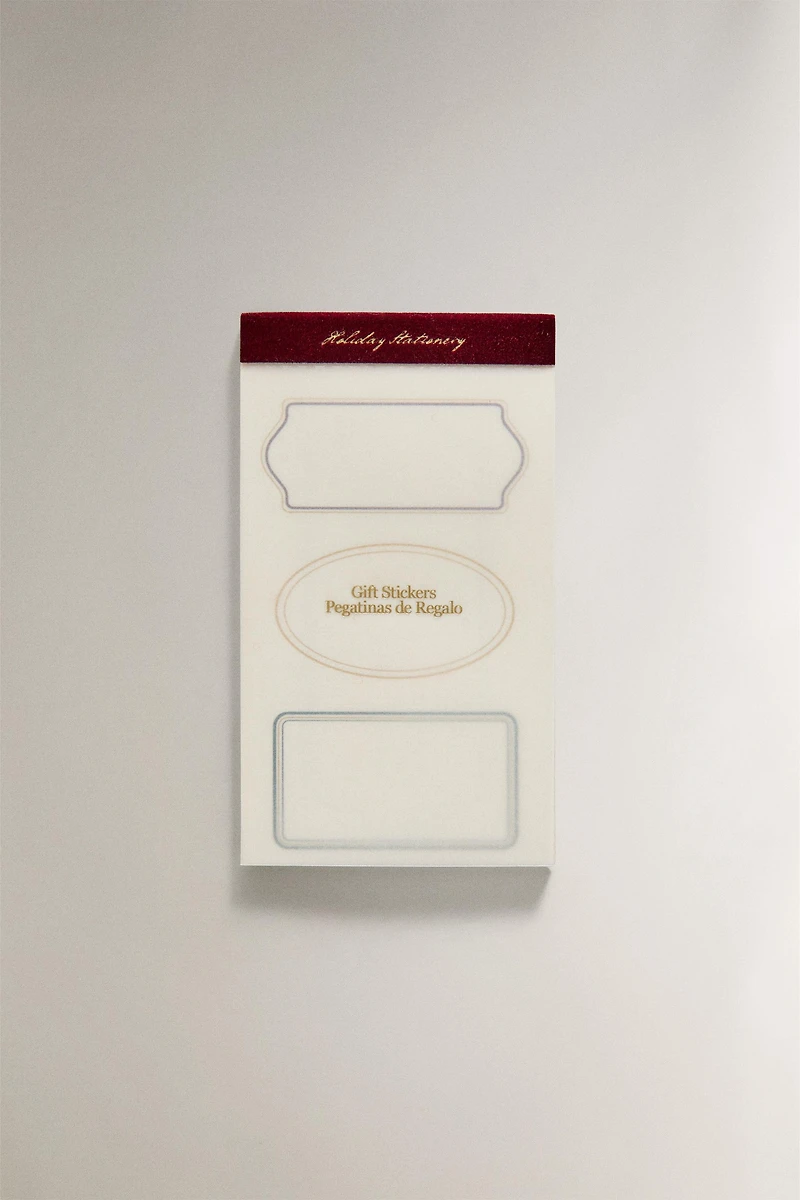 CHRISTMAS GIFT STICKERS