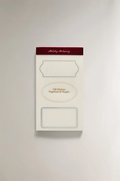 CHRISTMAS GIFT STICKERS