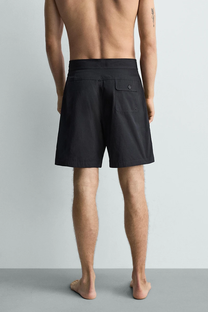 LONG DRAWSTRING SWIMSUIT