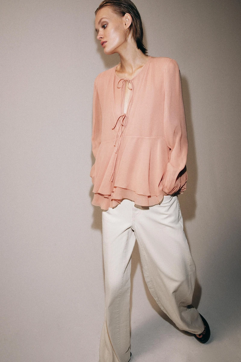 ZW COLLECTION RUFFLED BLOUSE
