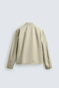 REGULAR FIT POPLIN OVERSHIRT