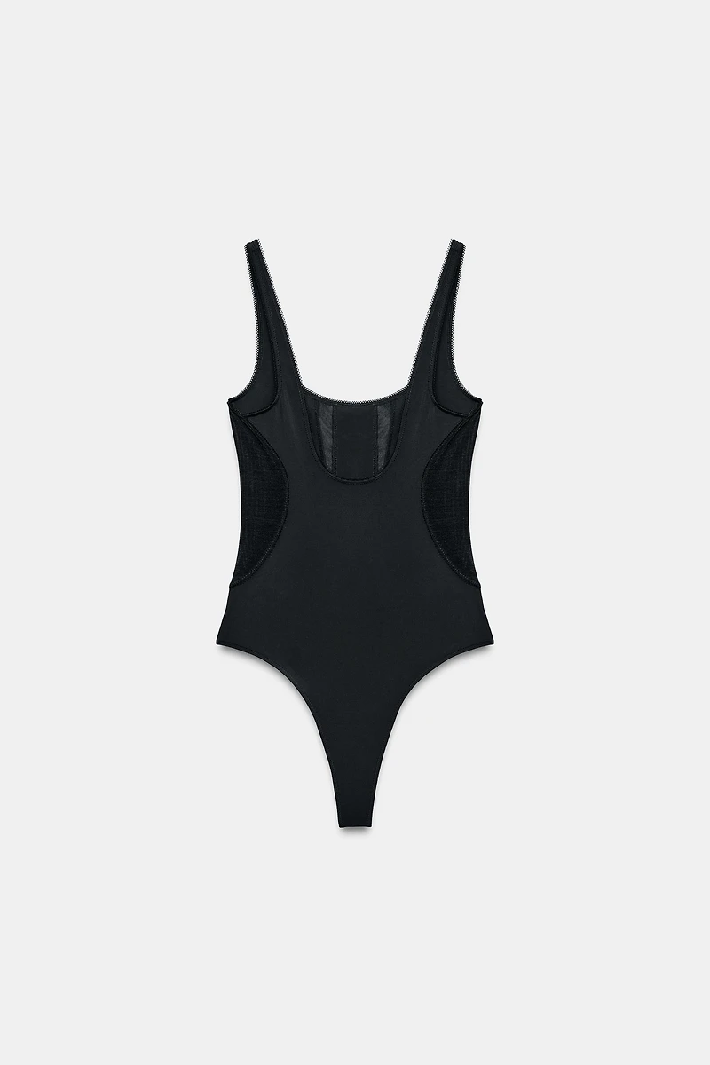 POLYAMIDE BLEND BODYSUIT
