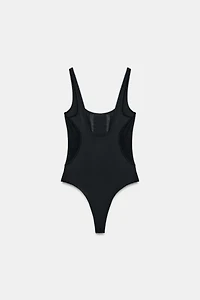 POLYAMIDE BLEND BODYSUIT