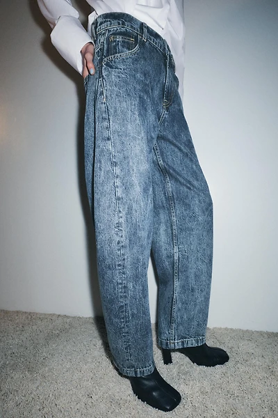 JEAN ZW COLLECTION BALLOON TAILLE HAUTE