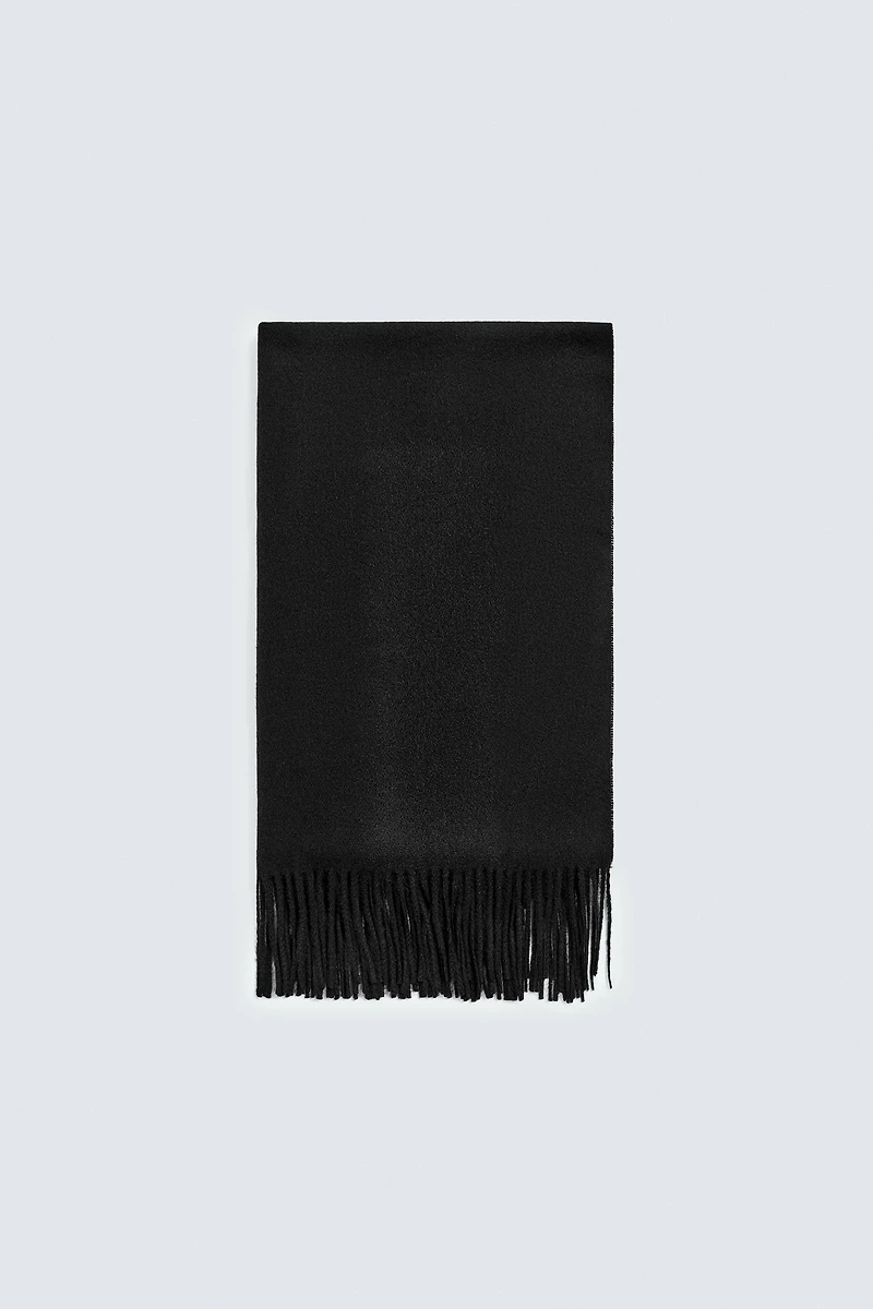 FRINGED SCARF