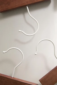 KIDS’ WOODEN CLIP HANGERS (SET OF 3)