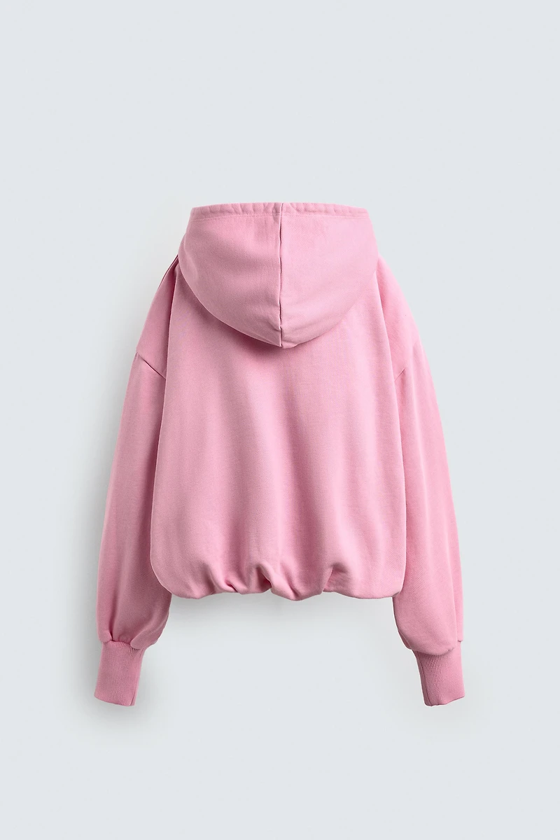 AGES 7-14/ HARRY LAMBERT FOR ZARA X DISNEY TEXT hoodie