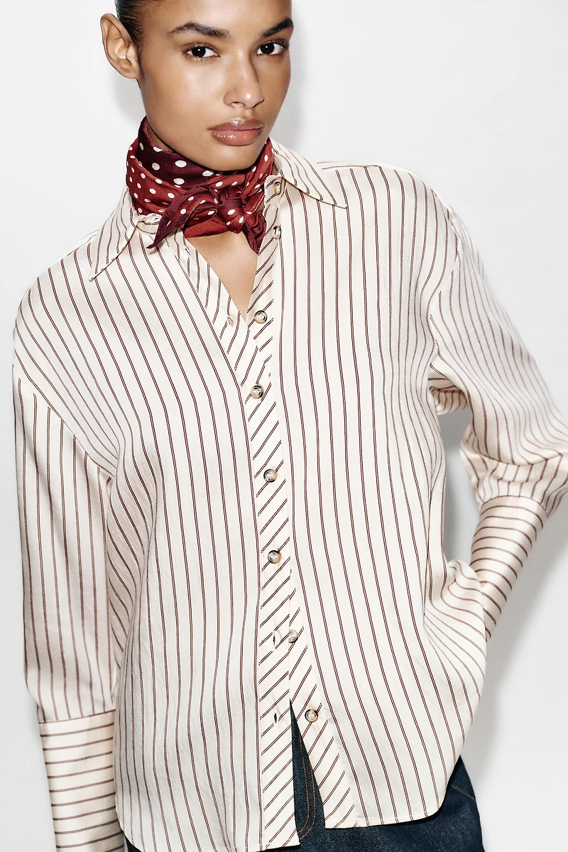 100% VISCOSE POLKA DOT PRINT SCARF