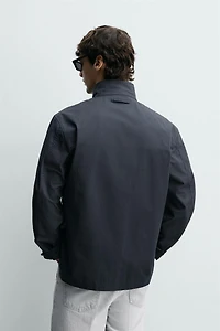 STRUCTURED POCKET OVERSHIRT