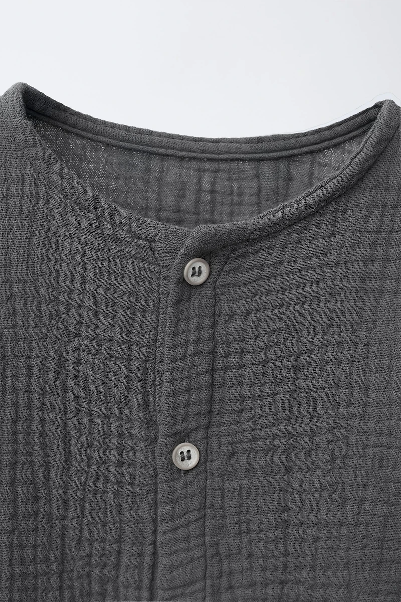 CHEMISE EN GAZE DE COTTON