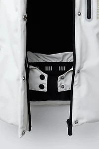 VESTE RÉSISTANTE À L'EAU ET COUPE-VENT COULEUR BLOCK