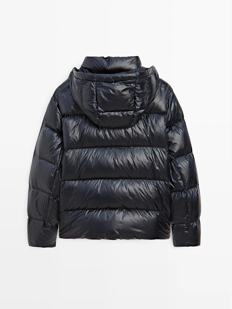 Veste matelassée satinée déperlante