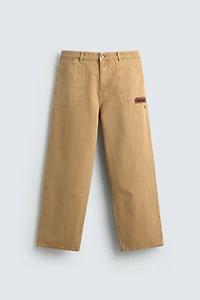 NFL WASHINGTON COMMANDERS EMBROIDERED PATCH BAGGY FIT PANTS