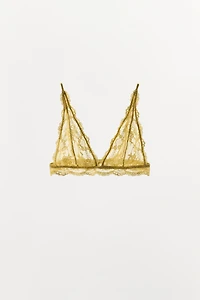 SOUTIEN-GORGE TRIANGLE EN DENTELLE