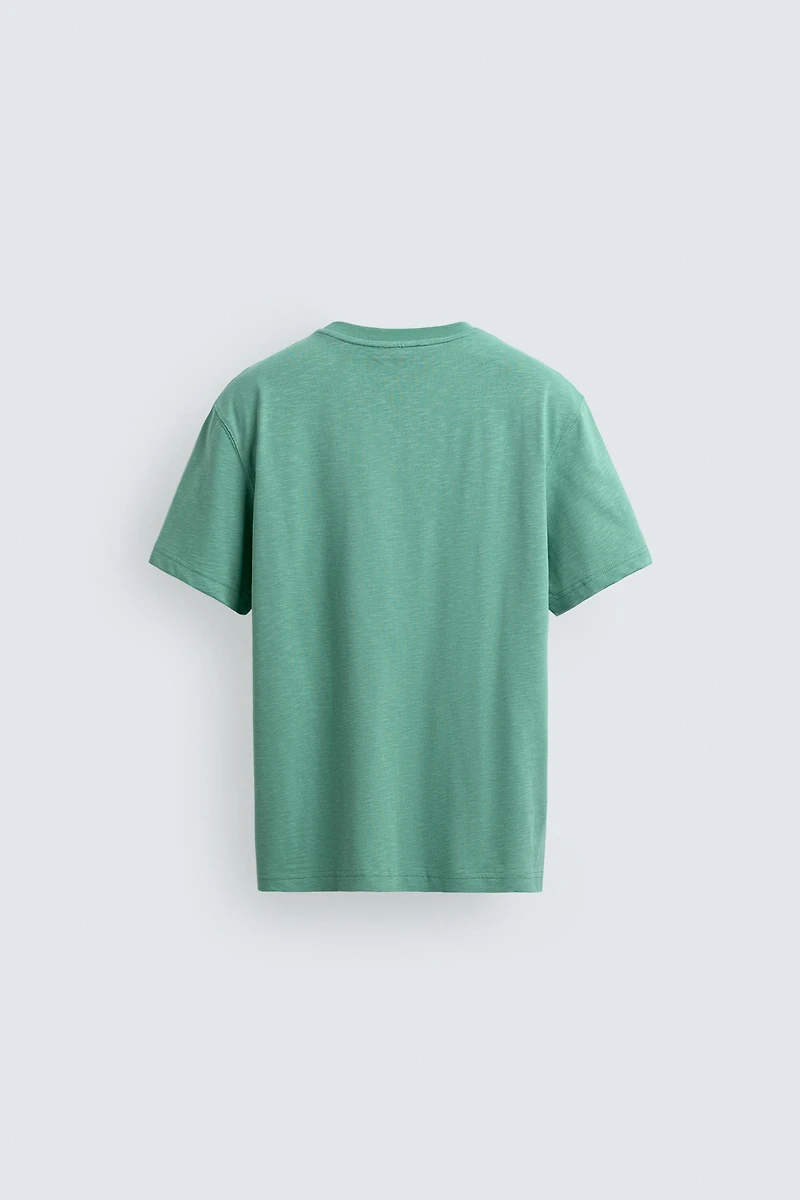 REGULAR FIT PATCH POCKET T-SHIRT