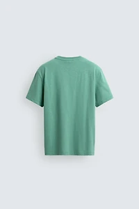 REGULAR FIT PATCH POCKET T-SHIRT