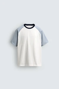 T-SHIRT REGULAR FIT COLOR BLOCK