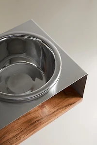 PET BOWL AND STAND SET
