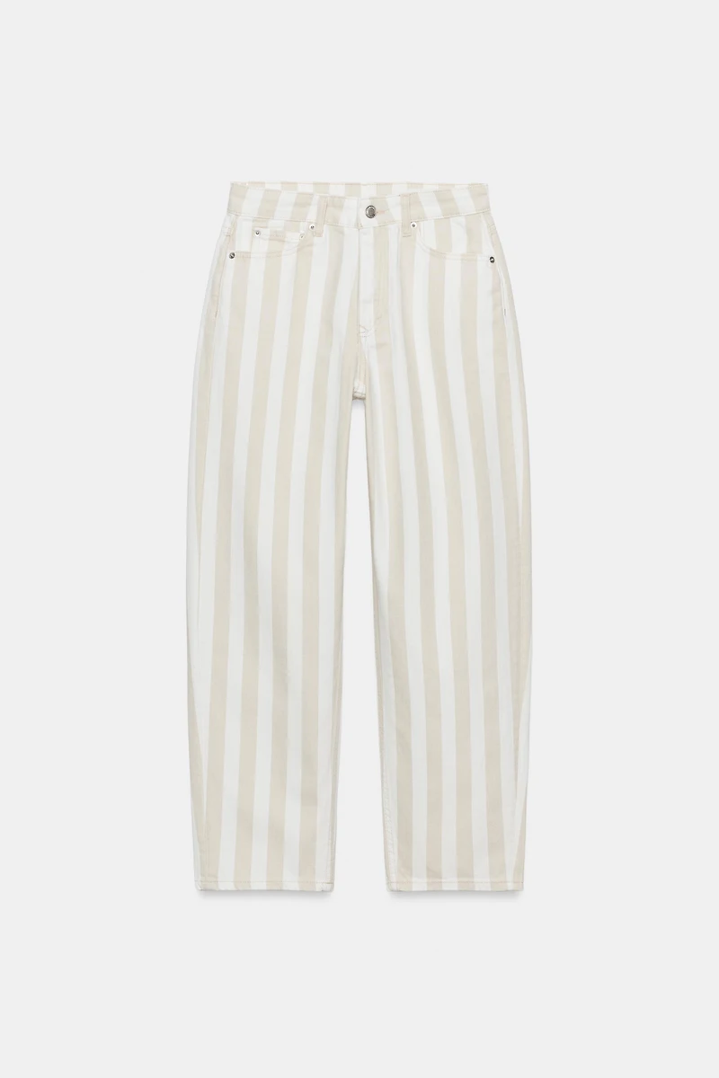 JEAN ZW COLLECTION TAPERED TAILLE NORMALE RAYURES