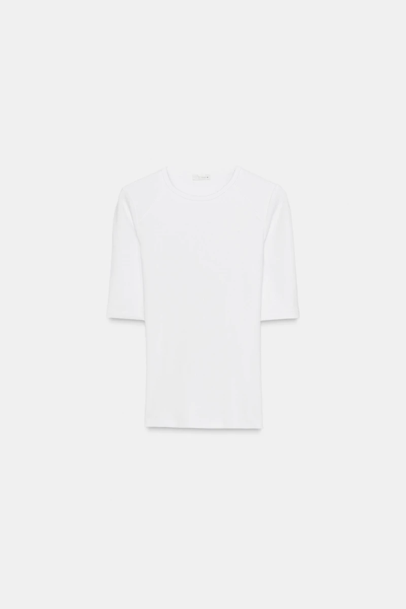 T-SHIRT CÔTELÉ