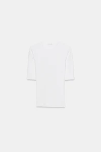 T-SHIRT CÔTELÉ