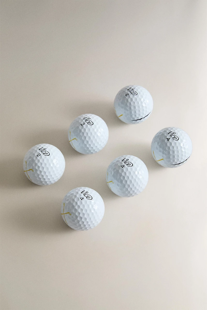 PACK BALLES DE GOLF VICE PRO (LOT DE 6)