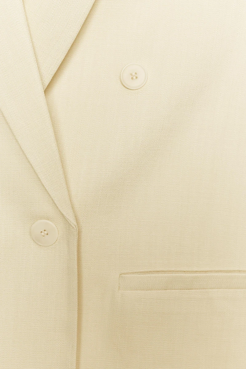 ZW COLLECTION OVERSIZED DOUBLE-BREASTED VEST