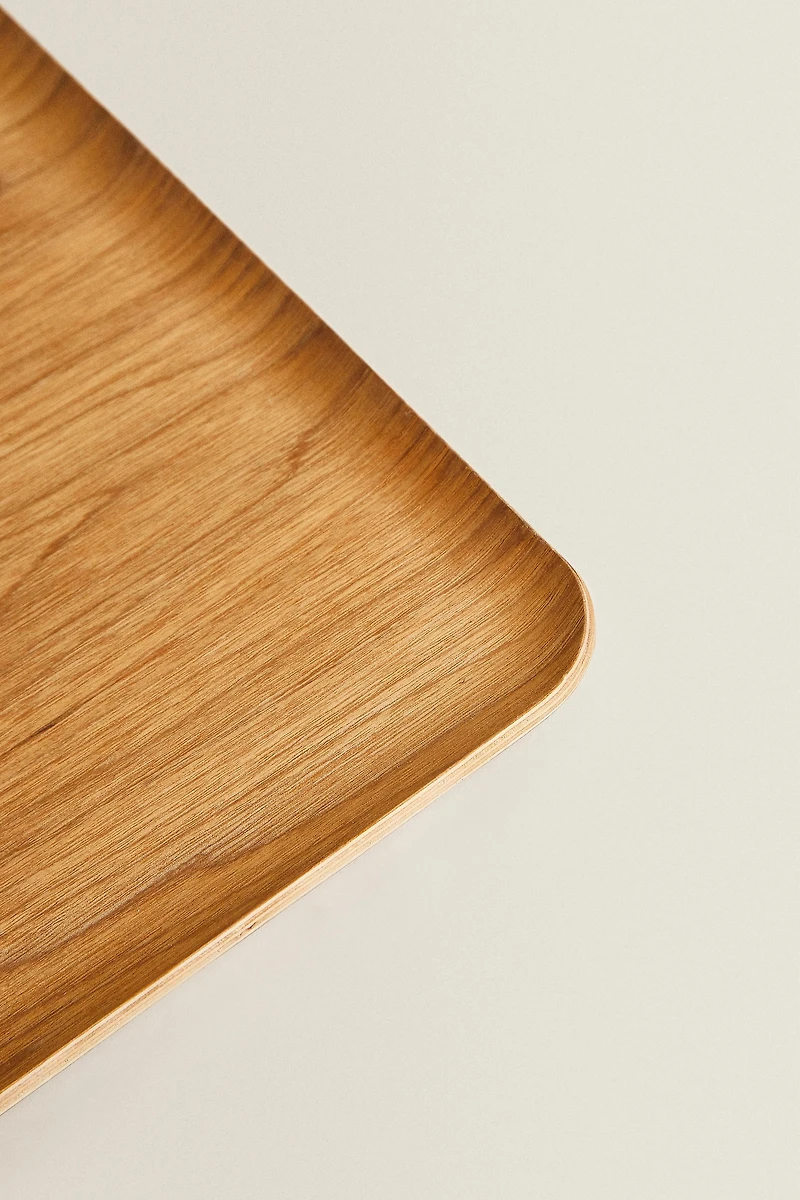 LARGE RECTANGULAR WOODEN TRAY