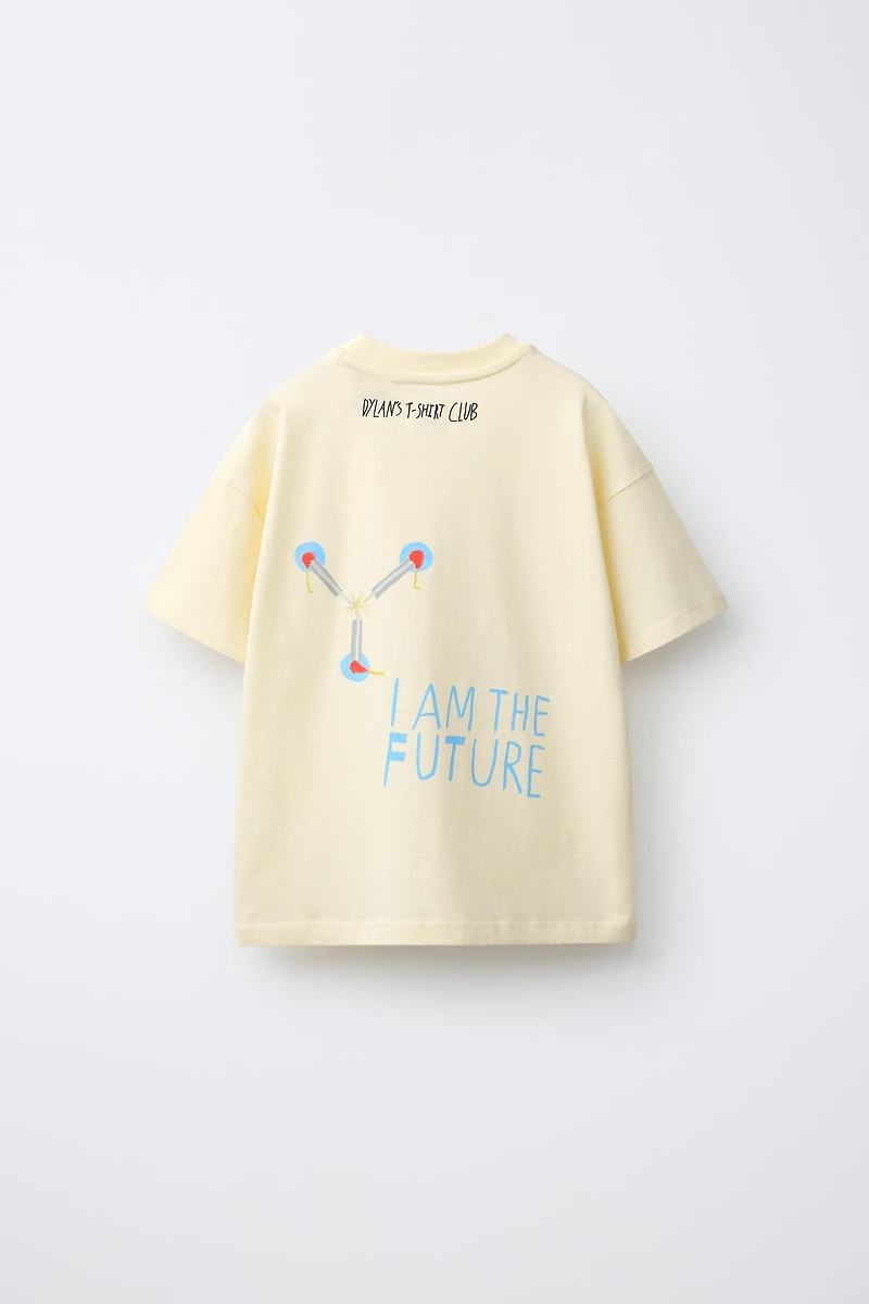 BACK TO THE FUTURE© ILLUSTRATION T-SHIRT X DYLAN´S CLUB ZARA