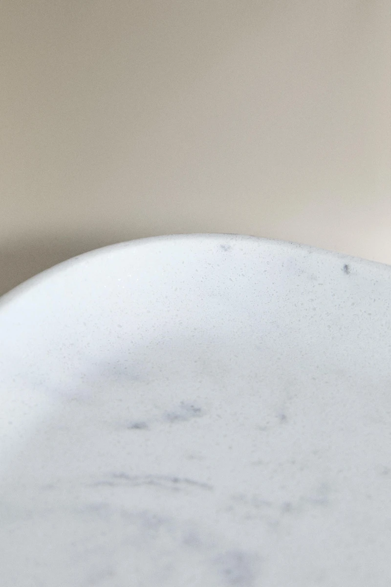 PLATEAU DE BAIN EFFET MARBRE