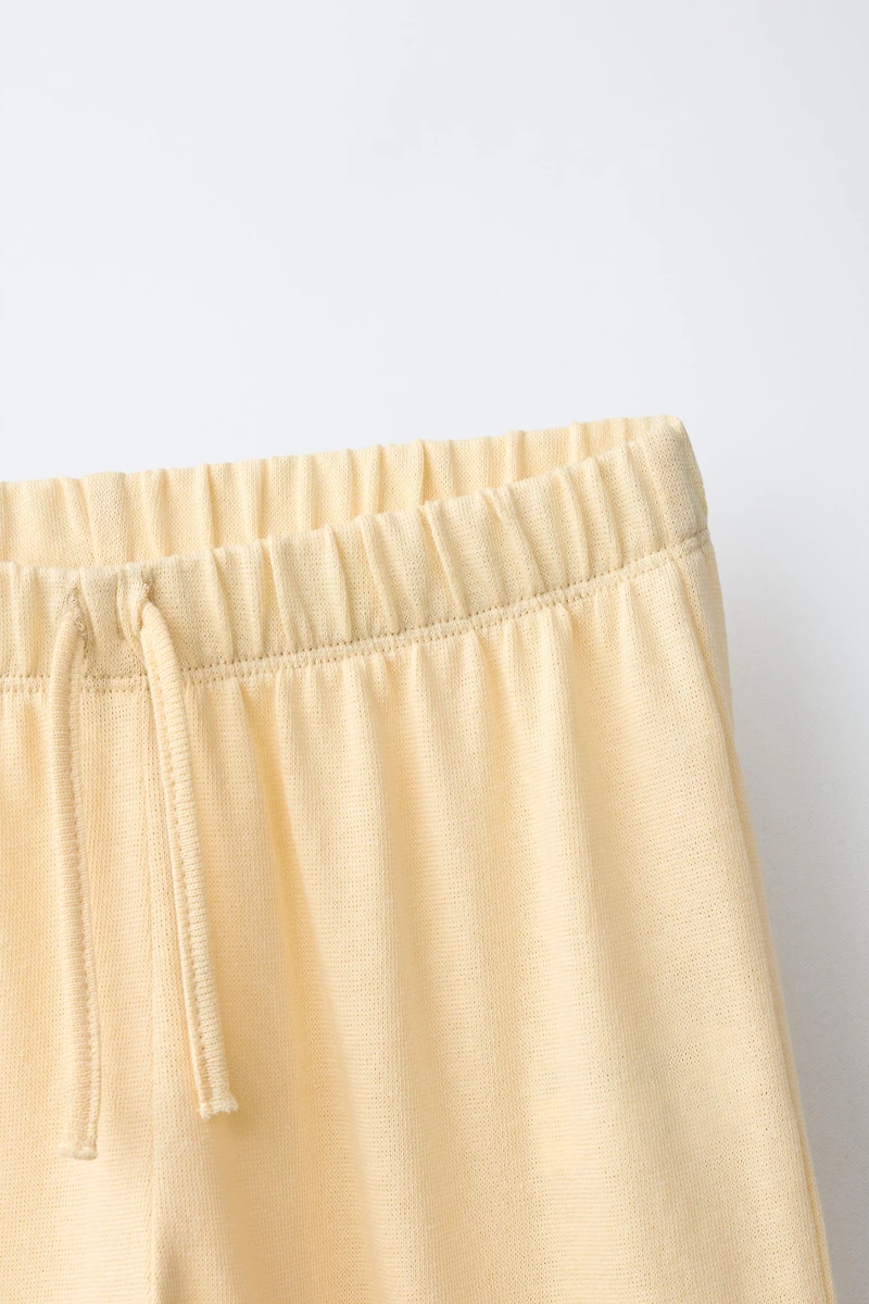 ENSEMBLE T-SHIRT ET PANTALON WIDE LEG UNIS