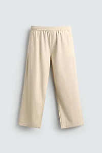 PANTALON COUPE DÉCONTRACTÉE À CHEVRONS