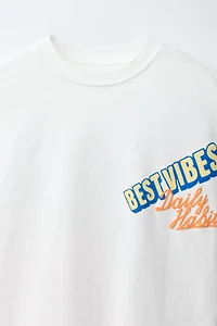 TEXT PRINT T-SHIRT