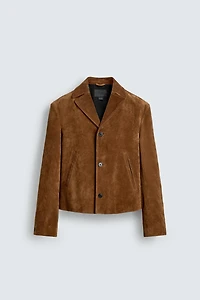 SUEDE LEATHER JACKET