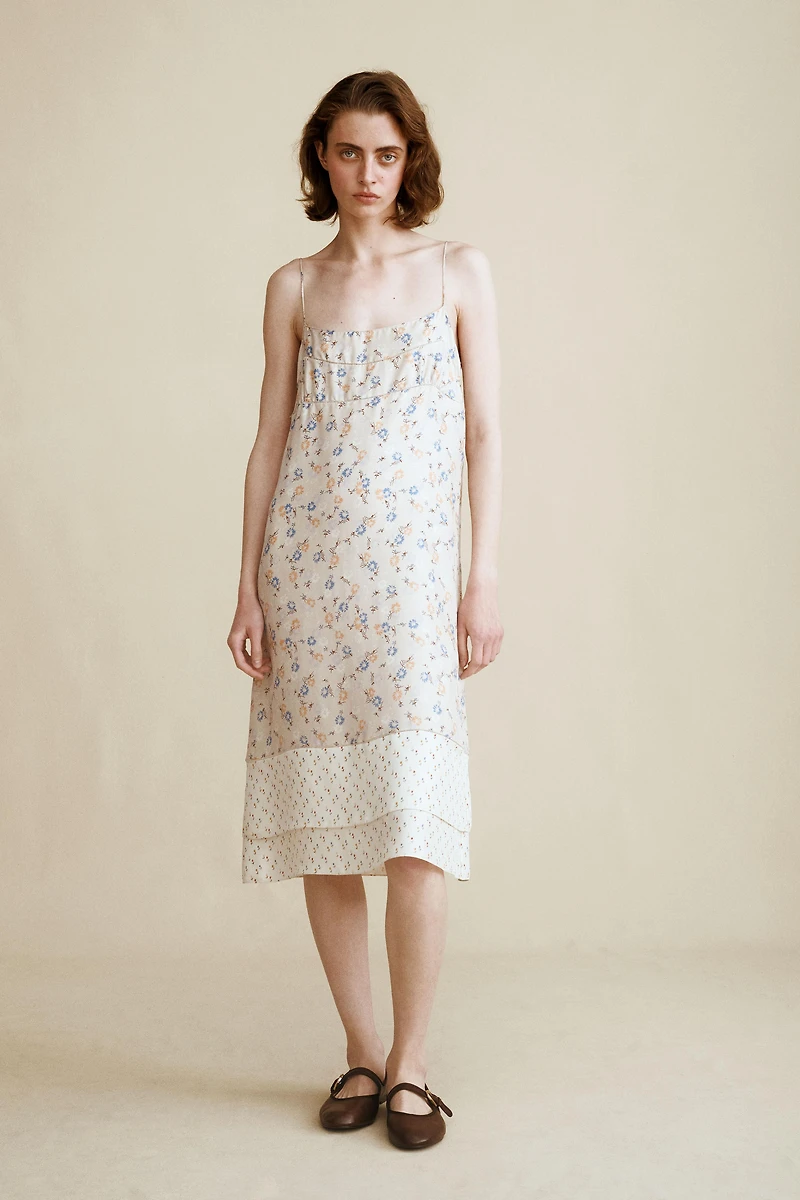 100% SILK DRESS CREATED BY CARAMEL LONDON X ZARA
