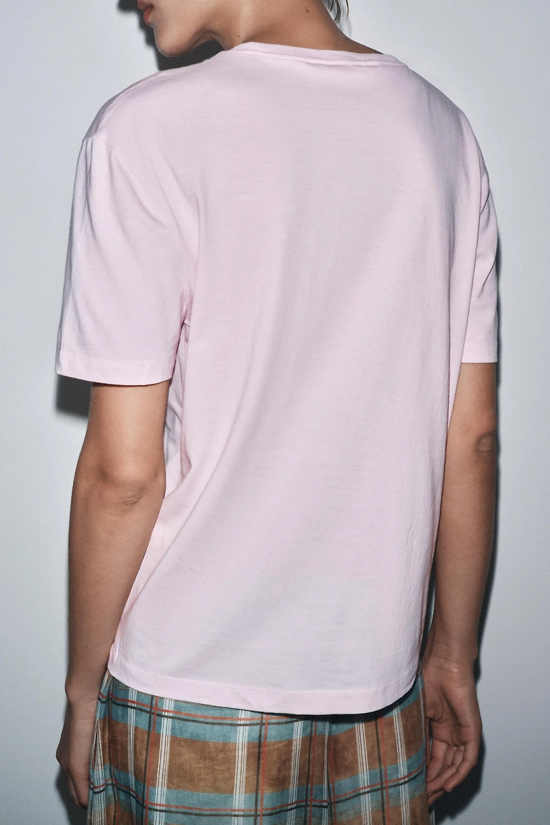 BASIC COTTON T-SHIRT