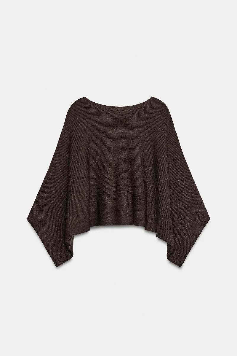 CAPE COURTE EN MAILLE