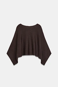 CAPE COURTE EN MAILLE