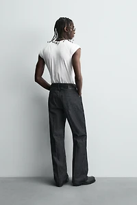 STRAIGHT FIT BOOTCUT JEANS