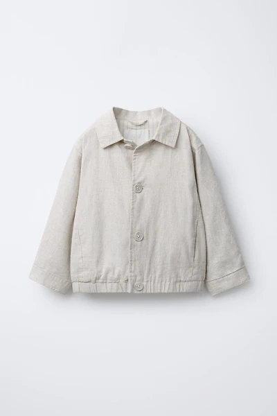 LINEN AND COTTON JACKET